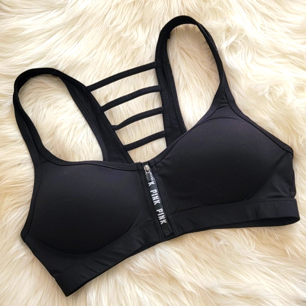 Pink Sports Bra